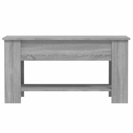 Soffbord grå sonoma 101x49x52 cm konstruerat trä