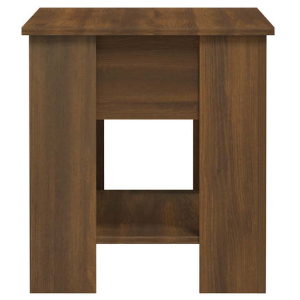 Soffbord brun ek 101x49x52 cm konstruerat trä