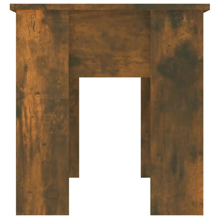 Soffbord rökfärgad ek 101x49x52 cm konstruerat trä