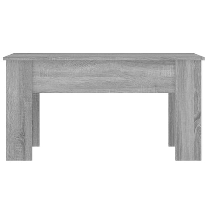 Soffbord grå sonoma 101x49x52 cm konstruerat trä