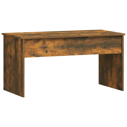 Soffbord rökfärgad ek 102x50,5x52,5 cm konstruerat trä