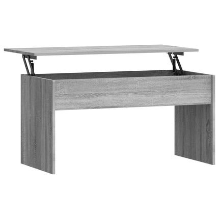 Soffbord grå sonoma 102x50,5x52,5 cm konstruerat trä