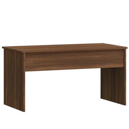 Soffbord brun ek 102x50,5x52,5 cm konstruerat trä
