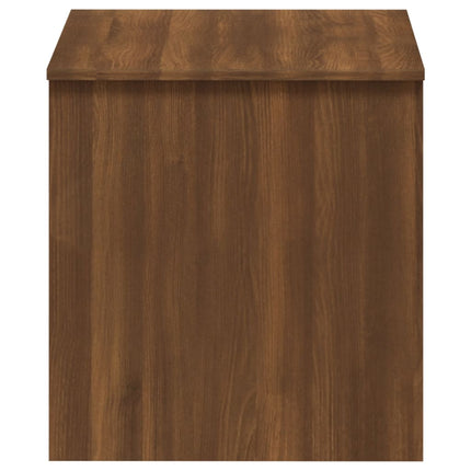 Soffbord brun ek 102x50,5x52,5 cm konstruerat trä