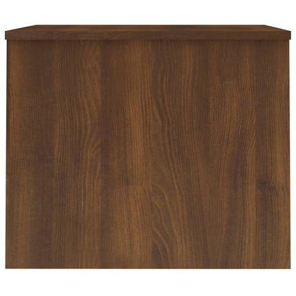Soffbord brun ek 80x50,5x41,5 cm konstruerat trä