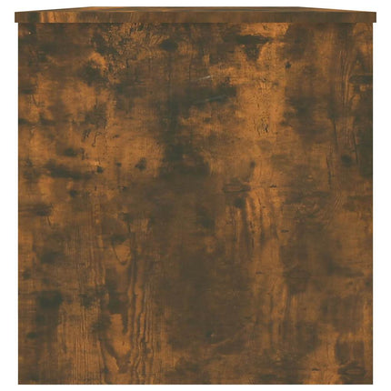 Soffbord rökfärgad ek 102x50x52,5 cm konstruerat trä