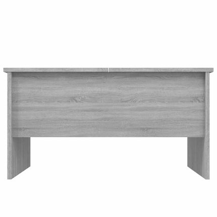 Soffbord grå sonoma 80x50x42,5 cm konstruerat trä