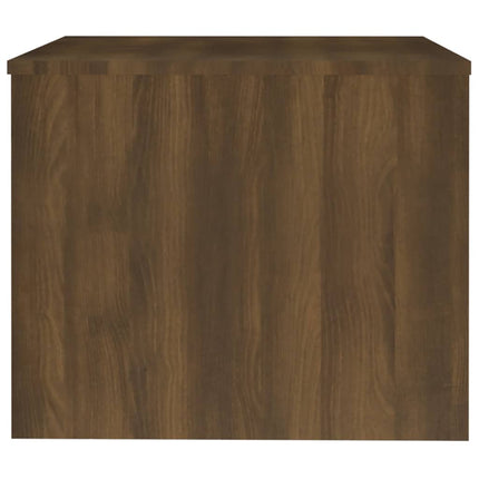 Soffbord brun ek 80x50x40 cm konstruerat trä