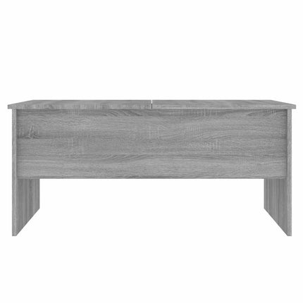 Soffbord grå sonoma 102x50,5x46,5 cm konstruerat trä