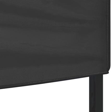 Hopfällbart partytält antracit 3x6 m