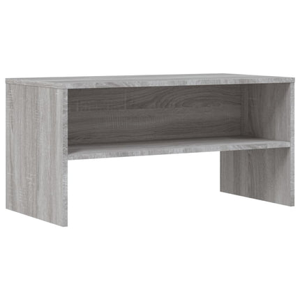 Tv-bänk grå sonoma 80x40x40 cm konstruerat trä