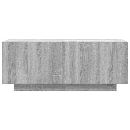 TV-bänk grå sonoma 100x35x40 cm konstruerat trä