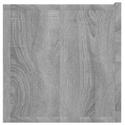Hängande tv-skåp grå sonoma 60x30x30 cm konstruerat trä