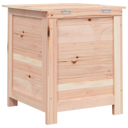 Dynbox för trädgården 50x50x56 cm massivt granträ
