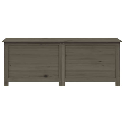 Dynbox för trädgården antracit 150x50x56 cm massivt granträ