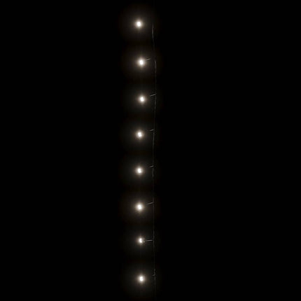 Ljusslinga med 150 LED kallvit 15 m PVC