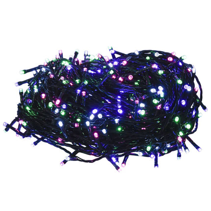 Ljusslinga med 150 LED flerfärgad pastell 15 m PVC