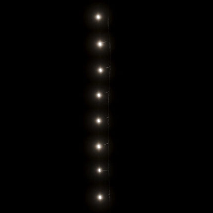Ljusslinga med 300 LED kallvit 30 m PVC