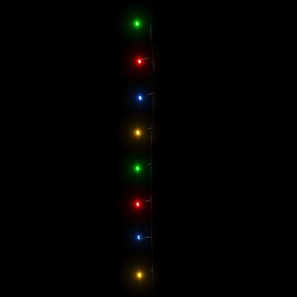 Ljusslinga med 300 LED flerfärgad 30 m PVC
