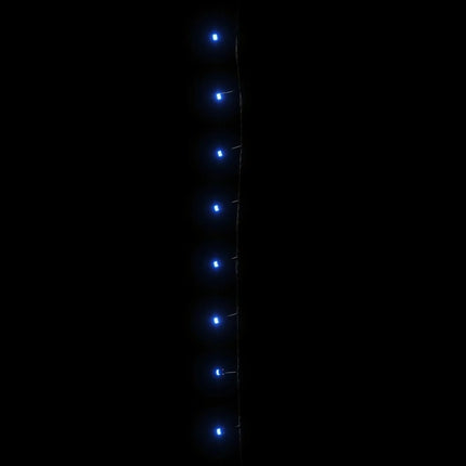 Ljusslinga med 600 LED blå 60 m PVC