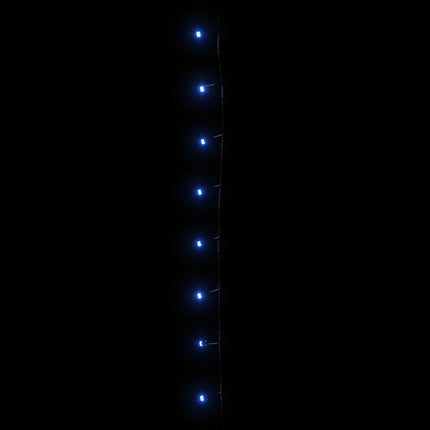 Ljusslinga med 1000 LED blå 100 m PVC