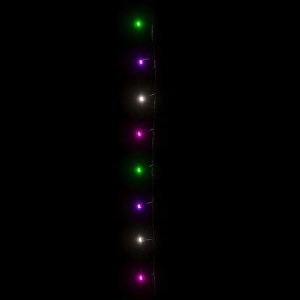 Ljusslinga med 2000 LED flerfärgad pastell 200 m PVC