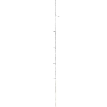 Ljusslinga med 150 LED varmvit 15 m PVC