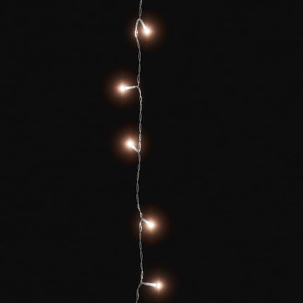 Ljusslinga med 400 LED varmvit 40 m PVC