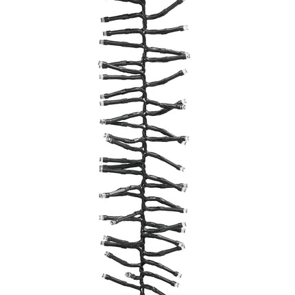 Ljusslinga med 1000 LED cluster varmvit PVC