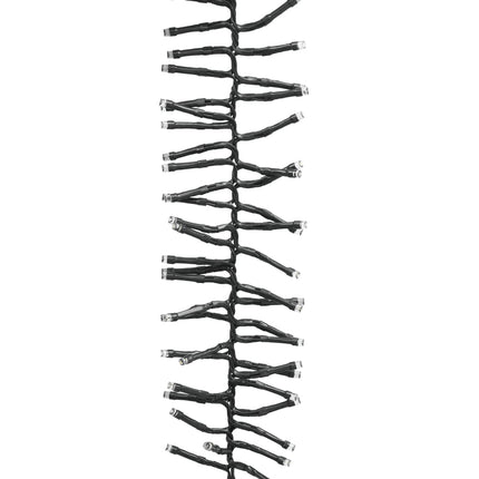 Ljusslinga med 1000 LED cluster flerfärgad pastell PVC