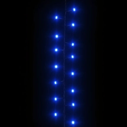 Kompakt ljusslinga med 2000 LED blå 45 m PVC