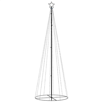 Julgranskon kallvit 310 LEDs 100x300 cm
