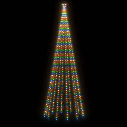 Julgranskon färgglad 732 LEDs 160x500 cm