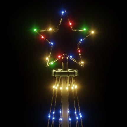 Julgranskon färgglad 732 LEDs 160x500 cm