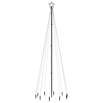 Julgran med markspett 310 varmvita lysdioder 300 cm