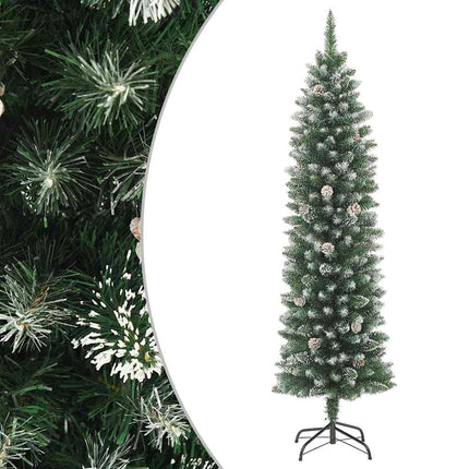 Smal plastgran med fot 180 cm PVC