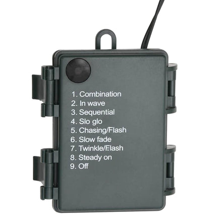 Julkrans med lysdioder grön 45 cm PVC