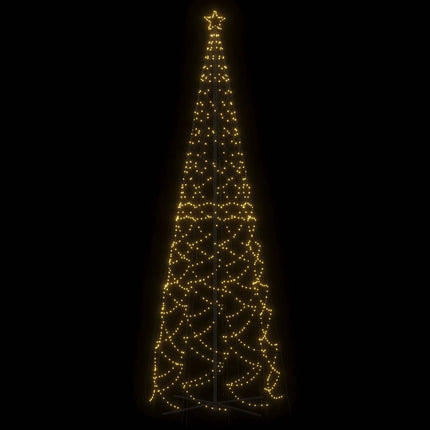 Julgranskon varmvit 1400 LEDs 160x500 cm