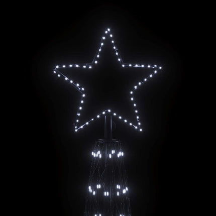Julgranskon kallvit 3000 LEDs 230x800 cm