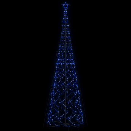Julgranskon blå 3000 LEDs 230x800 cm
