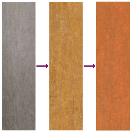 Odlingslåda rostig 240x80x45 cm rosttrögt stål