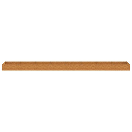 Odlingslåda 770x100x36 cm rosttrögt stål