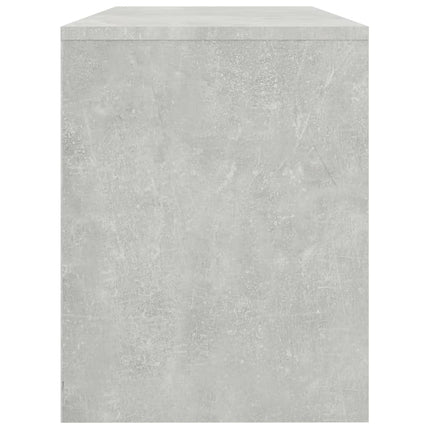 Sminkpall betonggrå 70x35x45 cm konstruerat trä