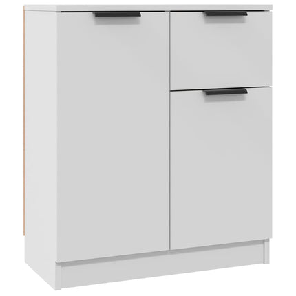 Skänk vit 60x30x70 cm konstruerat trä