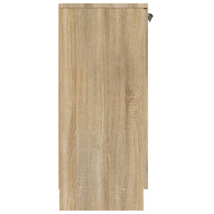 Skänk sonoma-ek 60x30x70 cm konstruerat trä