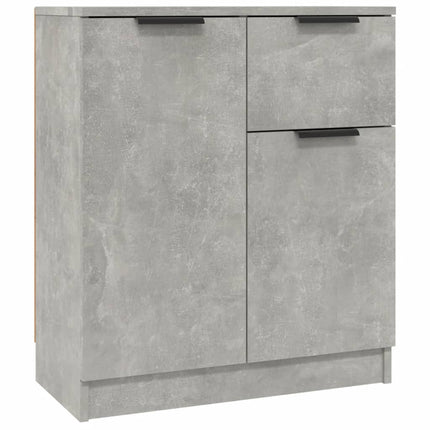 Skänk betonggrå 60x30x70 cm konstruerat trä