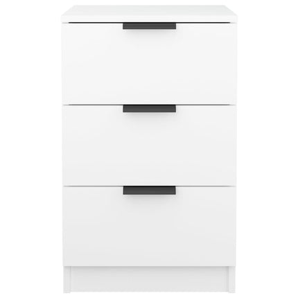 Sängbord vit 40x36x65 cm