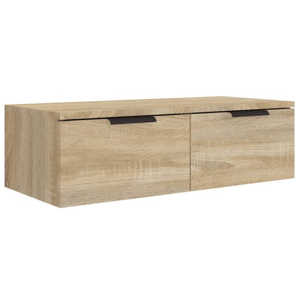Väggskåp sonoma-ek 68x30x20 cm konstruerat trä