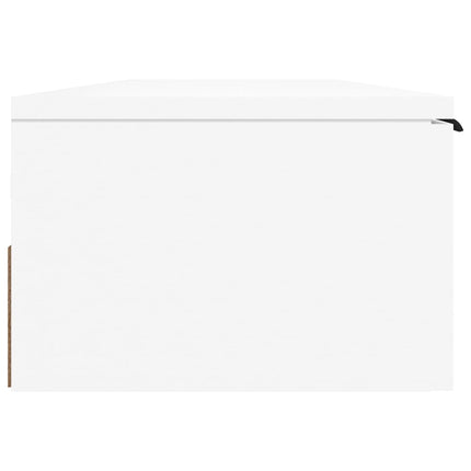 Väggskåp vit 102x30x20 cm konstruerat trä