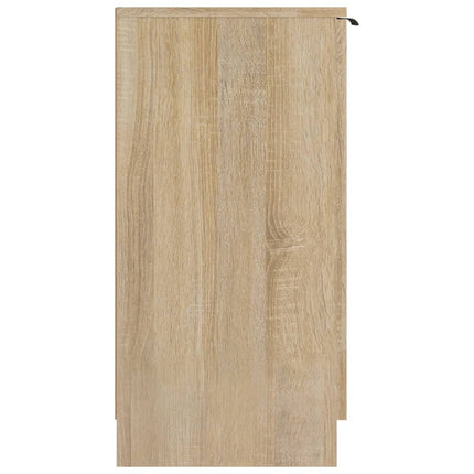 Skoskåp sonoma-ek 59x35x70 cm konstruerat trä